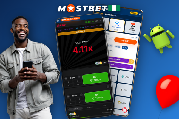Mostbet affiliates creative library with football and casino banner mockups for Nigerian publishers
