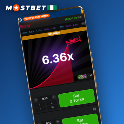 Mostbet Aviator dual bet feature with two independent stakes cashing out at different multipliers