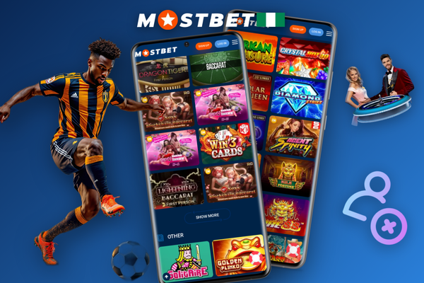 Mostbet Nigeria live casino roulette table with professional dealer under studio lighting