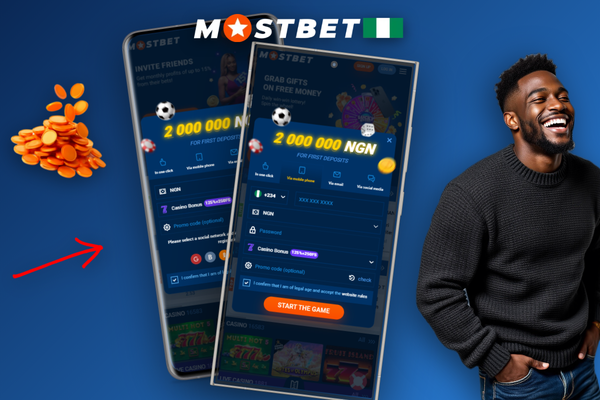 Annotated Mostbet registration modal highlighting where to enter promo code BETBONUS125